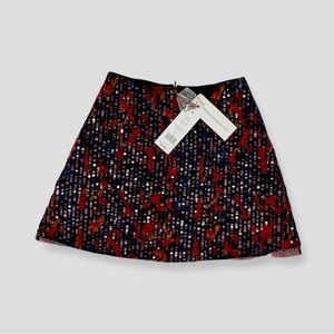 French collection sequence mini skirt